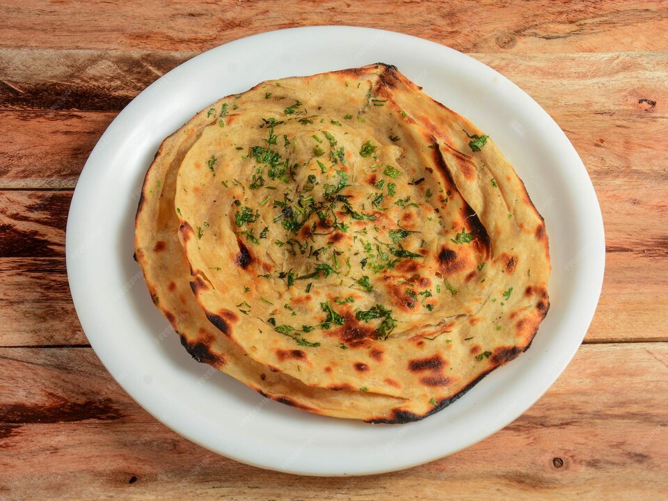 garlic-roti
